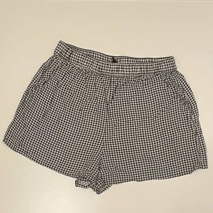 HM Checkered Loose Flowy Shorts